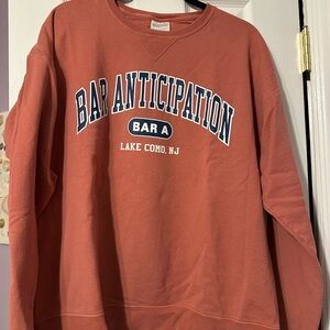 Bar Anticipation Crewneck - Warm Rust